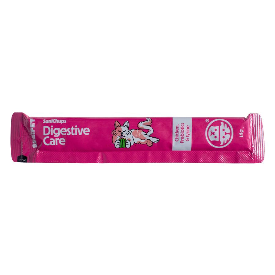 SuniChups Digestive Care- Snack funcional para gatos 56 GR, , large image number null